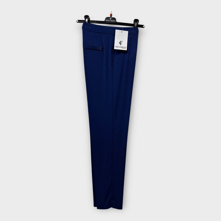 Pantalone Carla Ferroni punto milano estivo articolo 14459