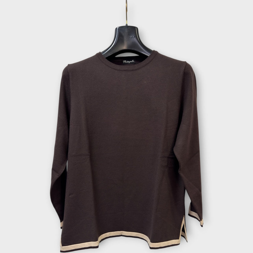 Maglia Over Madreperla 6672