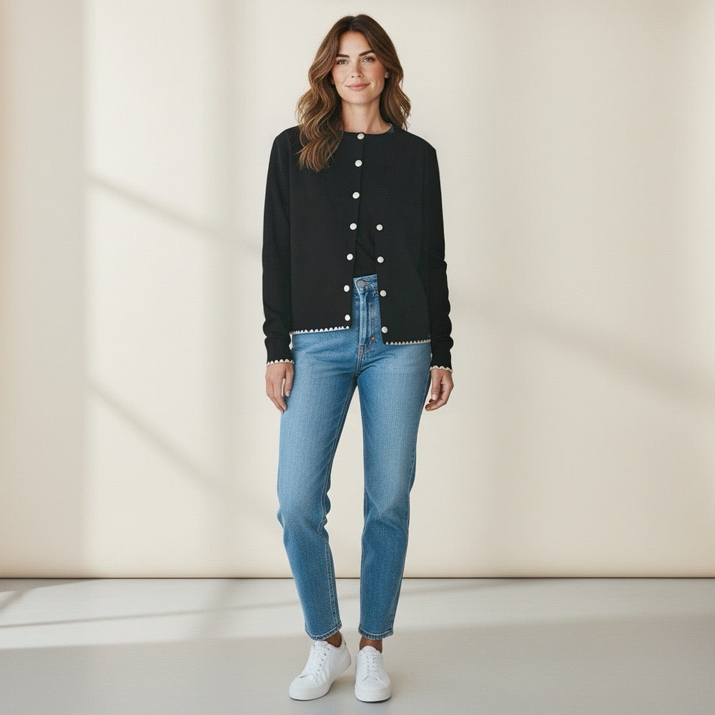 Maglia aperta Madreperla 6958