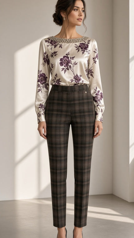 Pantalone Carla Ferroni 70475