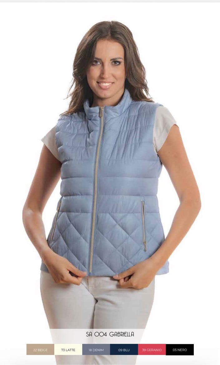 Gilet Satinette Conformato Gabriella